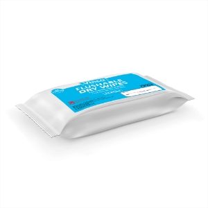 Vinco-CLWipe Maceratable Dry Wipes | For Skin | 40 White Wipes | CP234