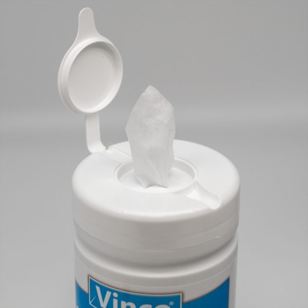Vinco-ALWipe Alcohol Wipes | For Facilities | 200 White Wipes | CP148