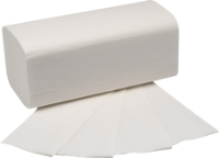 Goldfinch Luxury Z-Fold White Hand Towels 2ply