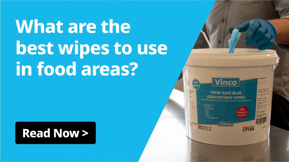 What are the best wipes to use in food areas?
