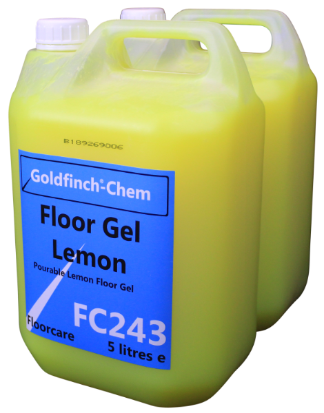 Goldfinch Floor Gel Lemon 2 x 5 Litre