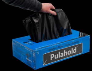 Pulahold® Black Bin Bags 18x29x39 180gauge 200 (15kg)