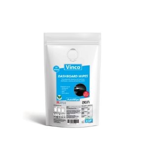 Vinco-AutoWipe Dashboard Wipe Biodegradable 16x20cm 50 Wipes CP211