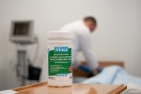 Vinco-Medwipe Cleaning & Disinfection Biodegradable Wipes Tub 200sheet CP208