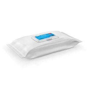 Vinco-ALWipe Alcohol Flow Pack Wipes | For Facilities | 50 White Wipes | CP206