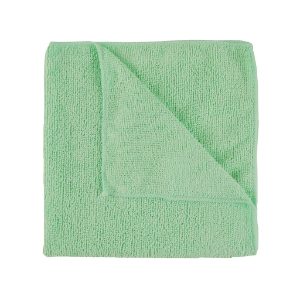 Microfibre Cloths GREEN Pack of 10