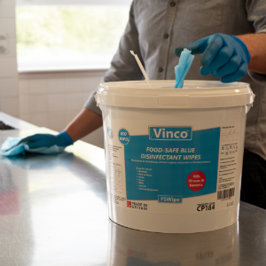 Vinco® Food Safe Disinfectant Wet Wipes For Catering 