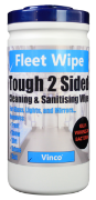 Vinco®-ALWipe Fleet Wipe Cleaning & Sanitising Wipe Tub 6x80sheet Blue