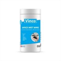 Vinco-OfficeWipe Telephone / VDU Wipes 100sheet CG181