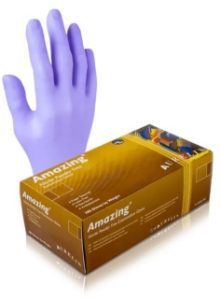 Gloves Nitrile Blue Powder Free AMAZING (300)
