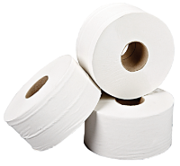 Goldfinch Mini Jumbo 2 ply Toilet Rolls 2.25" Core