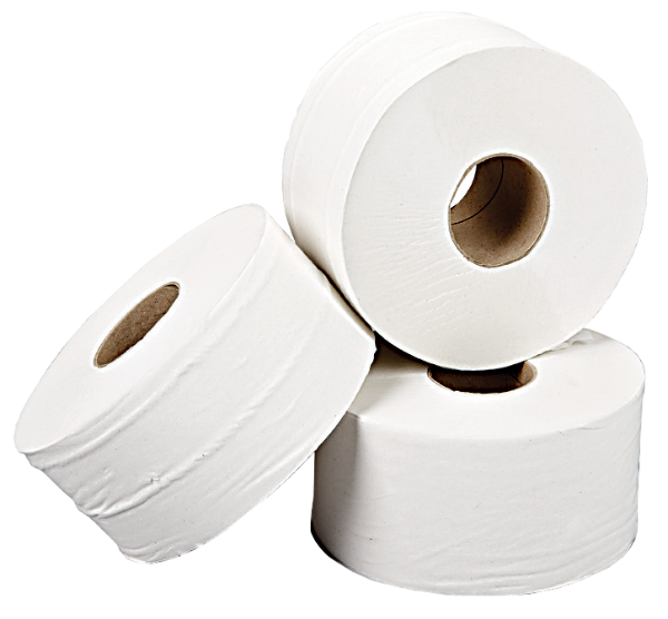 Goldfinch Mini Jumbo 2 ply Toilet Rolls 2.25" Core