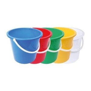 Bucket Plastic 9 Litre FC128 All colours