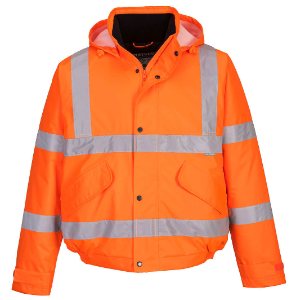 Hi-Vis Bomber Jacket XXL Orange