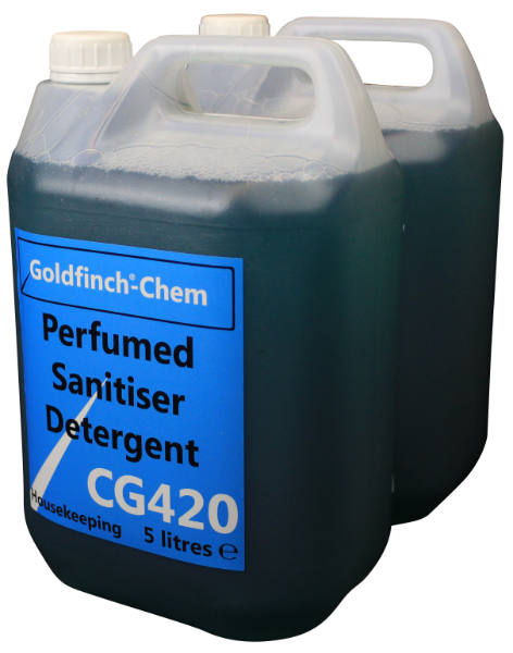Goldfinch® Perfumed Sanitiser Detergent 2 x 5 Litre CG420
