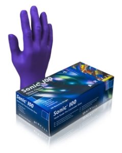 Gloves Nitrile BLUE Powder Free  Robust (100) GL312