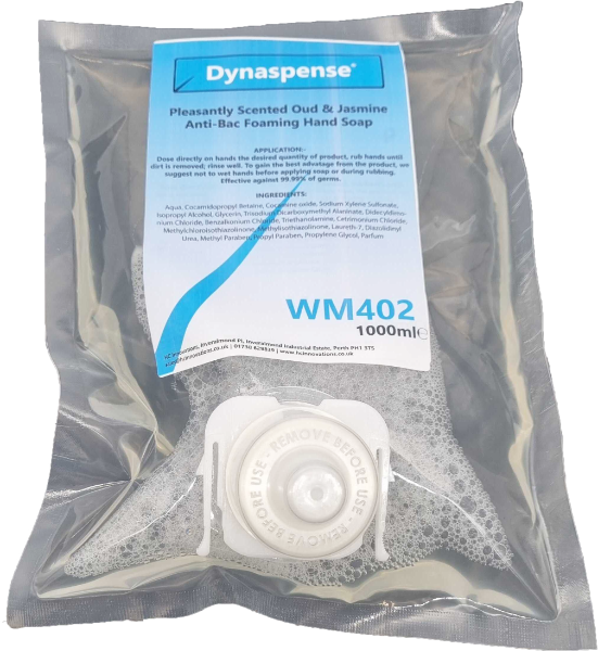 Dynaspense® Anti-Bac Oud & Jasmine Fragranced Foam Soap 6x1000ml 