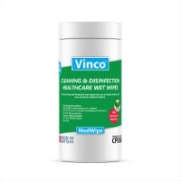Vinco-Medwipe Cleaning & Disinfection Bio Tub Wipes 200sheet