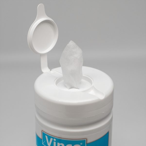 Vinco-CLWipe Cleansing Body Wipes 13x20cm TUB 100sheet CP173