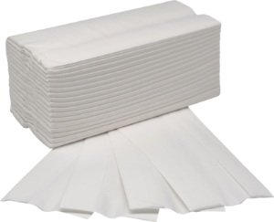 Goldfinch Hand Towels C-Fold White 2ply 2400 23x33cm 