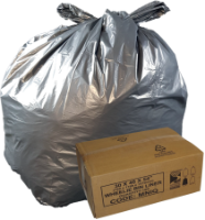 Sacks Black Refuse 30x48x54 140gauge (100) CG242