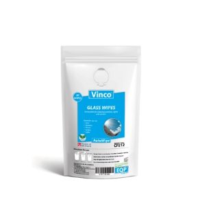 Vinco-AutoWipe Glass Wipe Biodegradable 16x20cm 50 Wipes CP212