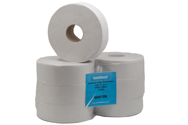 Toilet Rolls  STD. Jumbo 2ply 3core 400m (6rolls)