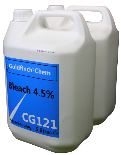 Goldfinch Bleach 5% Active 2x5 Litre CG121