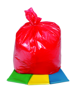 Coloured Bin Bag Refuse Sacks In Blue, Red & Green 