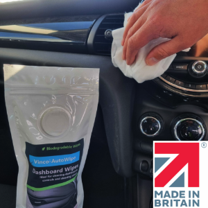 Vehicle Cleaning Wet Wipes For Leather, Upholstery & Glass