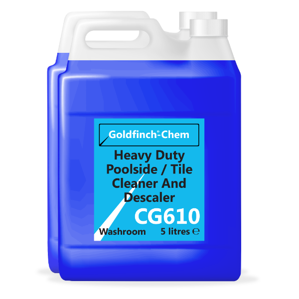 Goldfinch Heavy Duty Poolside Cleaner and Descaler 2x5 Litre CG610