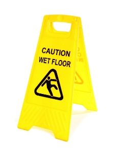 Floor Sign  'Wet Floor' Hinged FC220