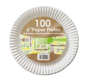 Plates Paper Disposable (1000) 