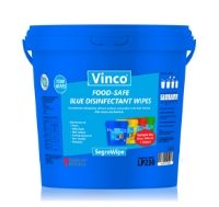 Vinco®-SegreWipe Disinfectant Wet Wipe Blue Bucket 1500sheet LP230