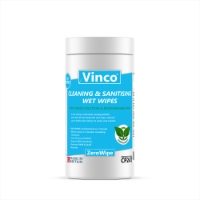 Vinco®-ZeroWipes, Biodegradable & Plant Based Wipes Tub