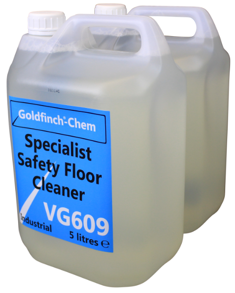 Goldfinch Specialist Safety Floor Cleaner 2 x 5 Litre VG609