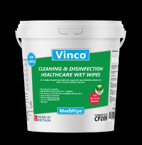 Vinco-Medwipe Cleaning & Disinfection Bio Tub Wipes 500sheet